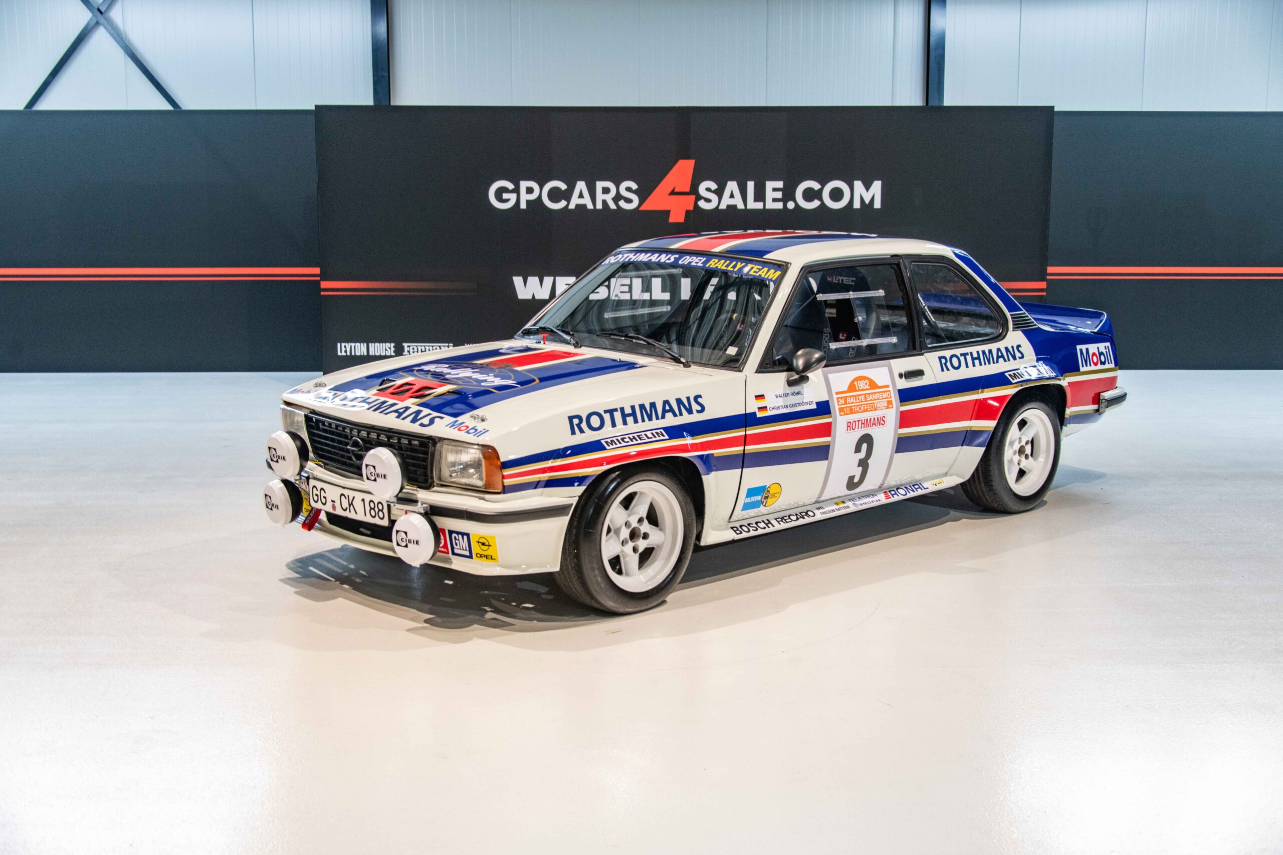 WRC Opel Ascona 400R Wide Body Rally Recreation - GPCars4Sale.com